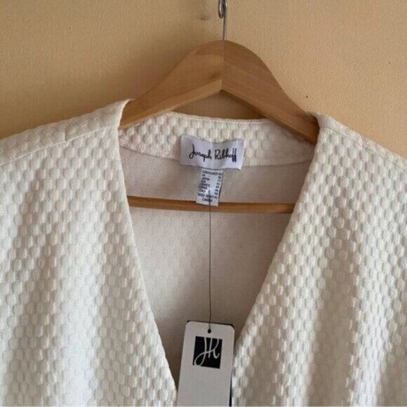 Joesph Ribkoff Blazer Jacket Woman 14 Textured Double Breasted Preppy 191473 - Picture 5 of 16